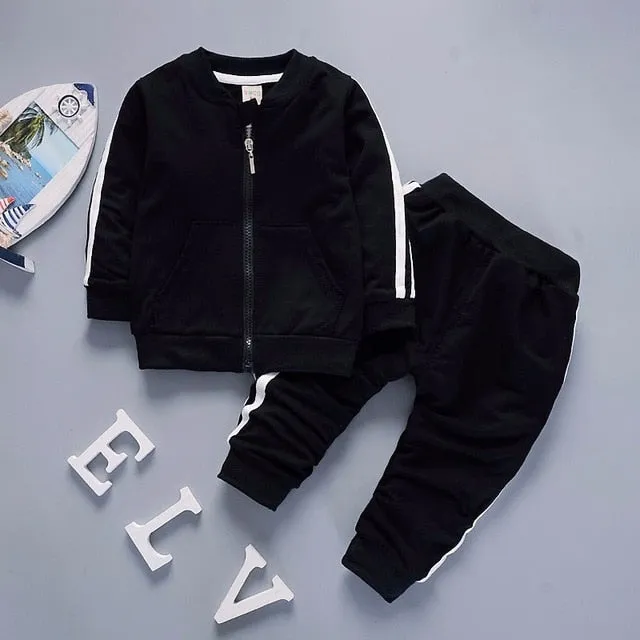 Double Striped Tracksuit Sets