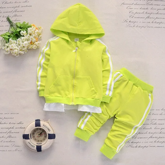Double Striped Tracksuit Sets