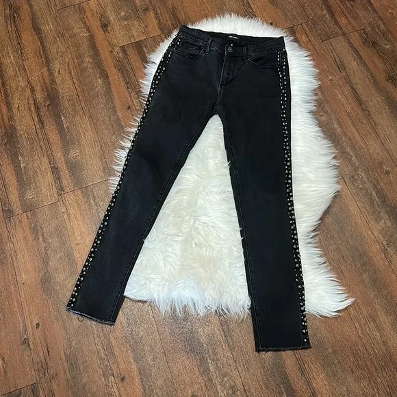 Driftwood Jackie Faux Pearl-Embellished Ankle Skinny Jeans