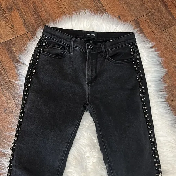 Driftwood Jackie Faux Pearl-Embellished Ankle Skinny Jeans