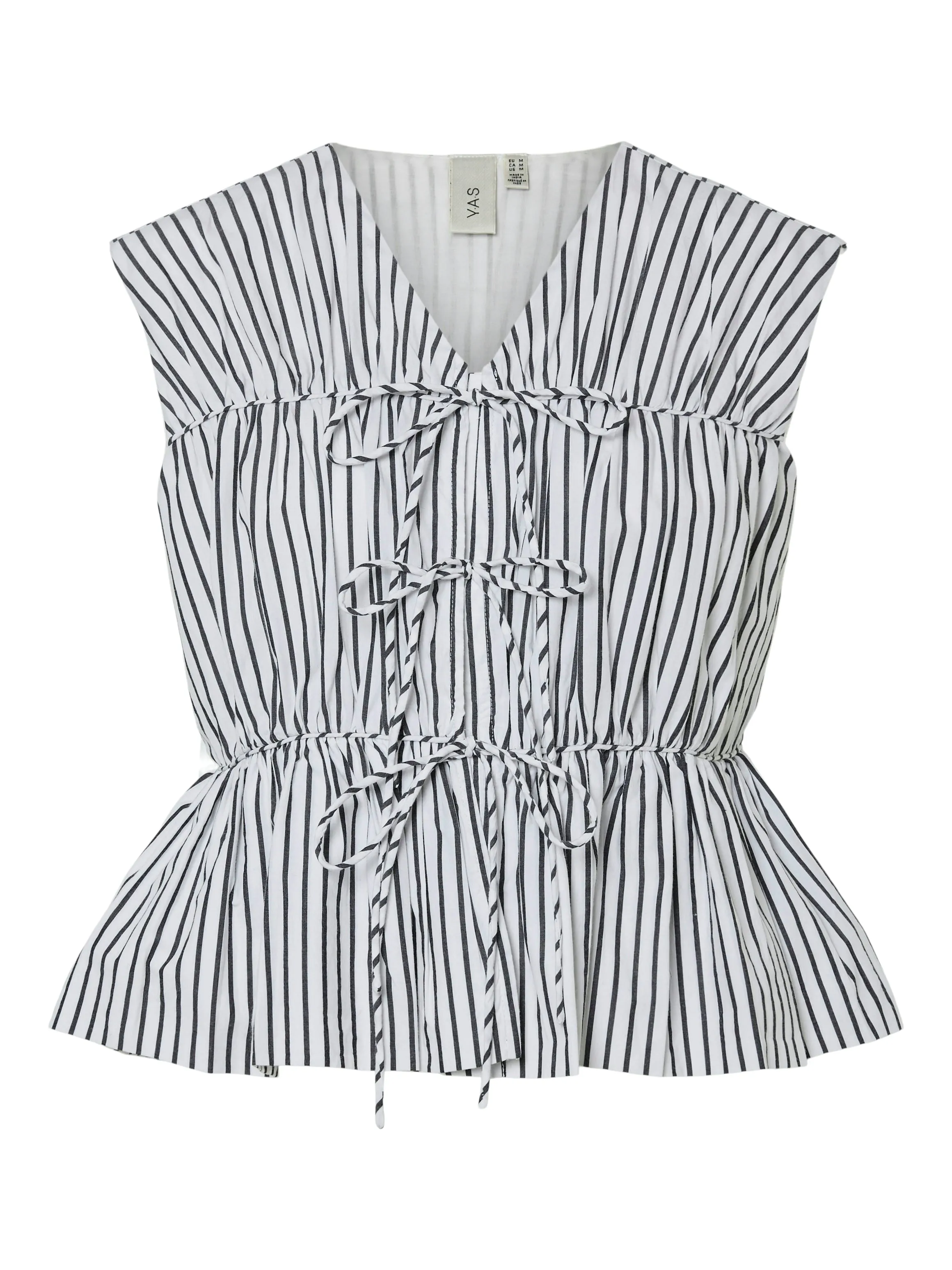 Ebba Stripe Tie Top