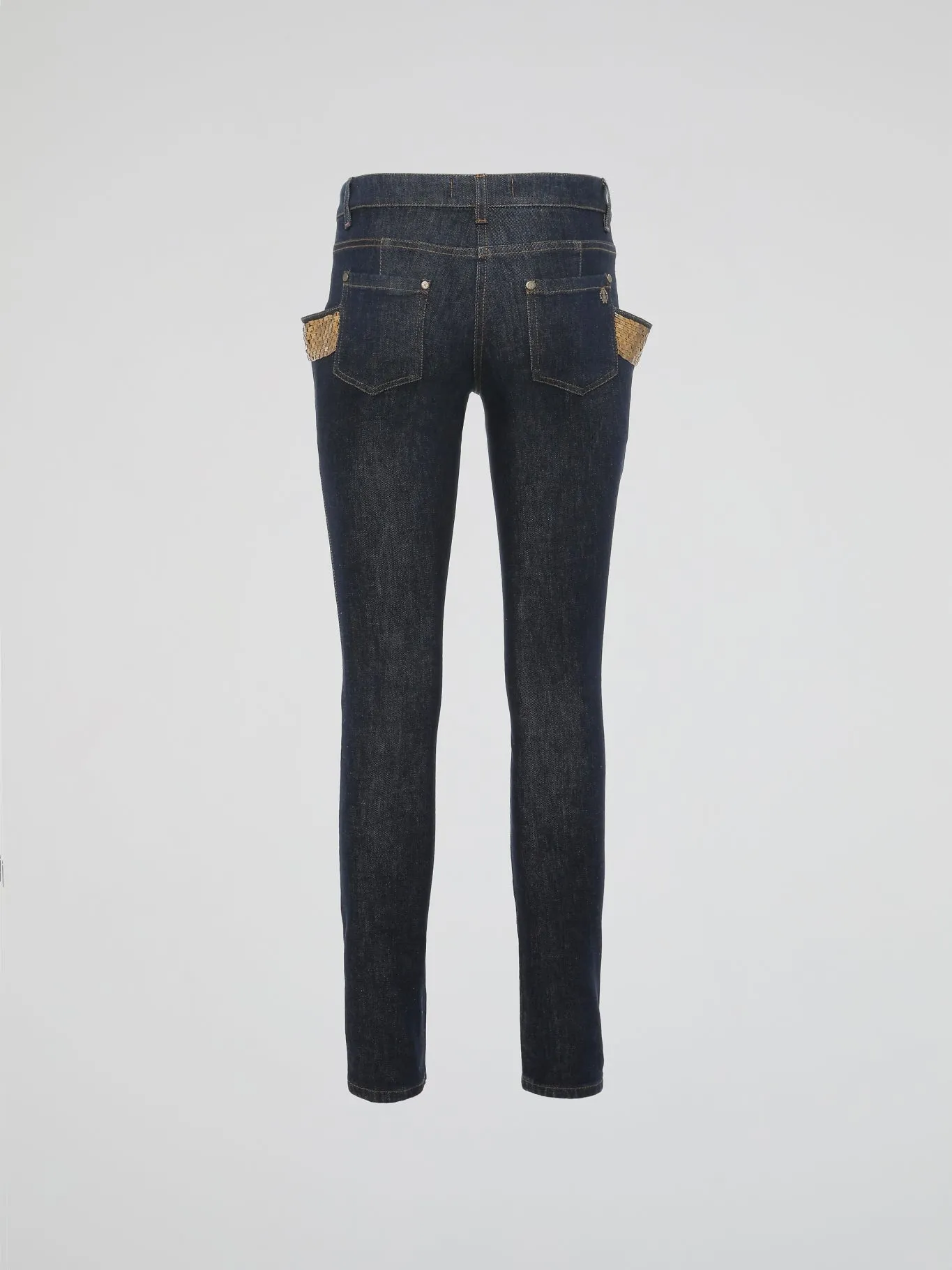 Embellished Fitted Jeans