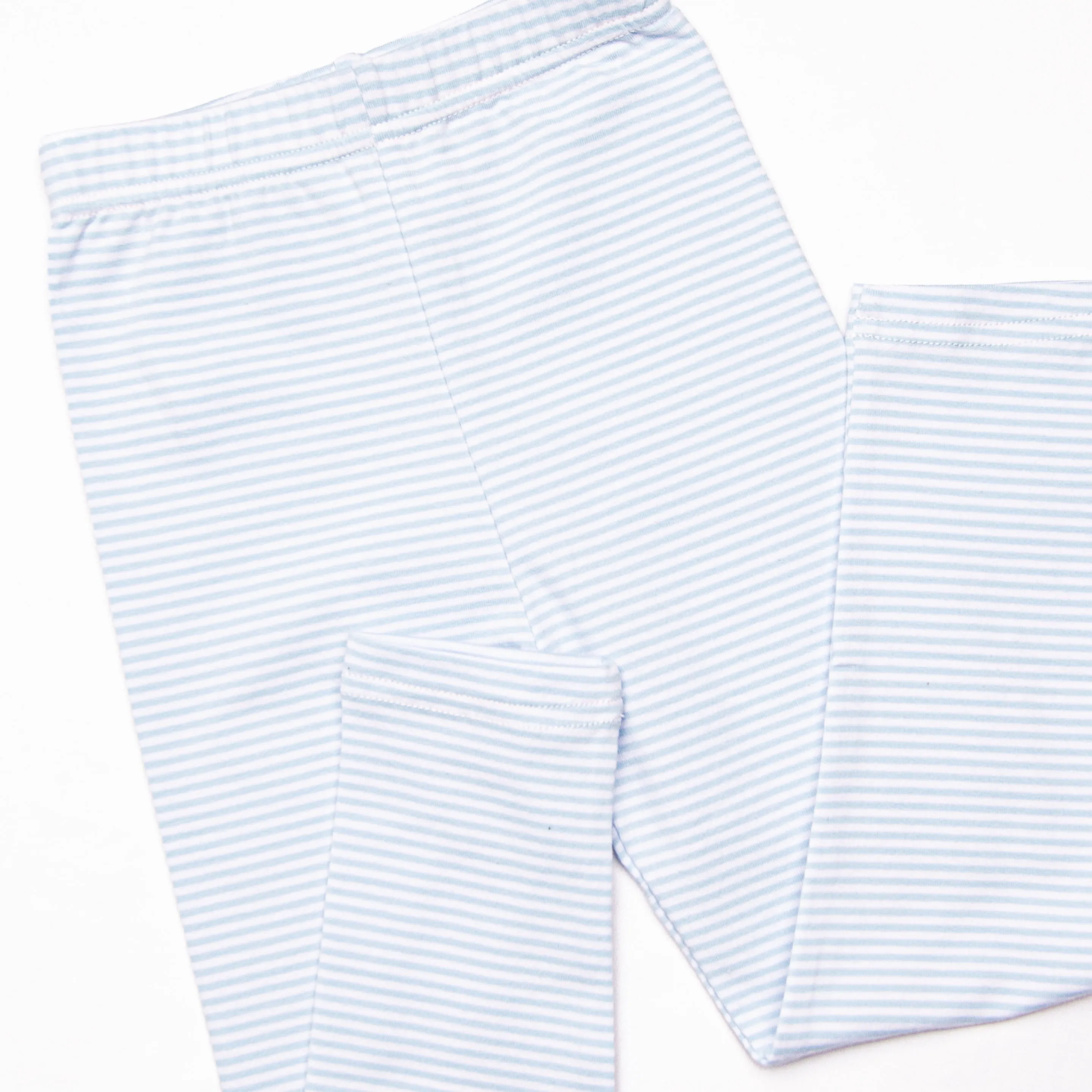 Emory Legging Set, Blue Stripe