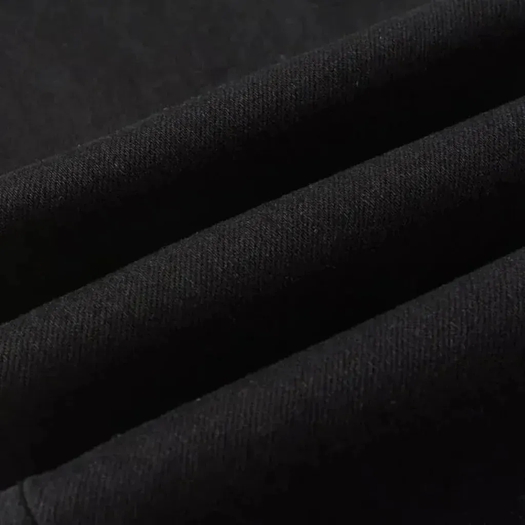 Frayed y2k jeans
 for men