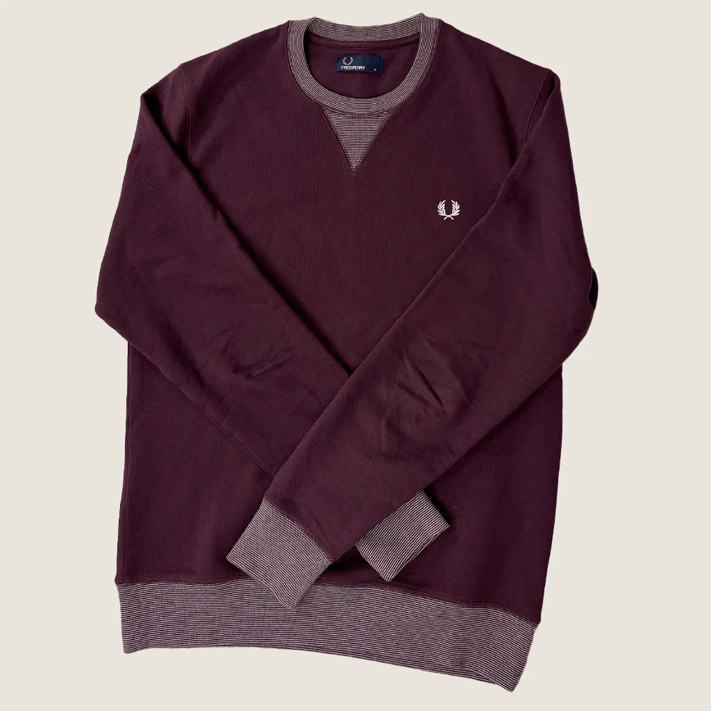 Fred Perry Mens Long Sleeve Sweater Small