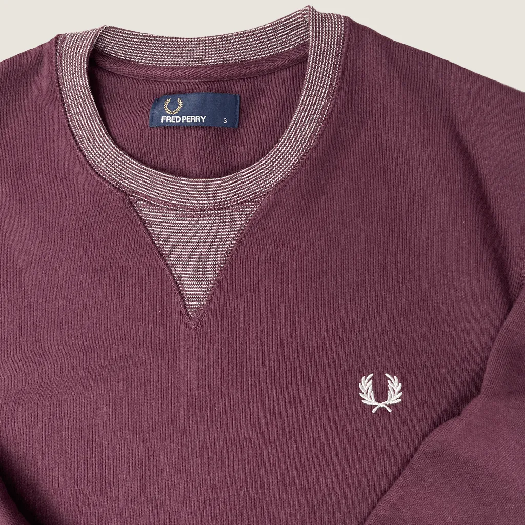 Fred Perry Mens Long Sleeve Sweater Small