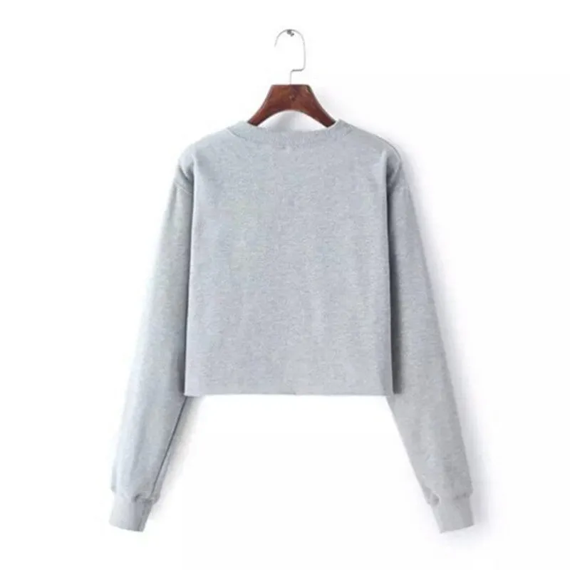 Gabby Alien Shortie Sweatshirt