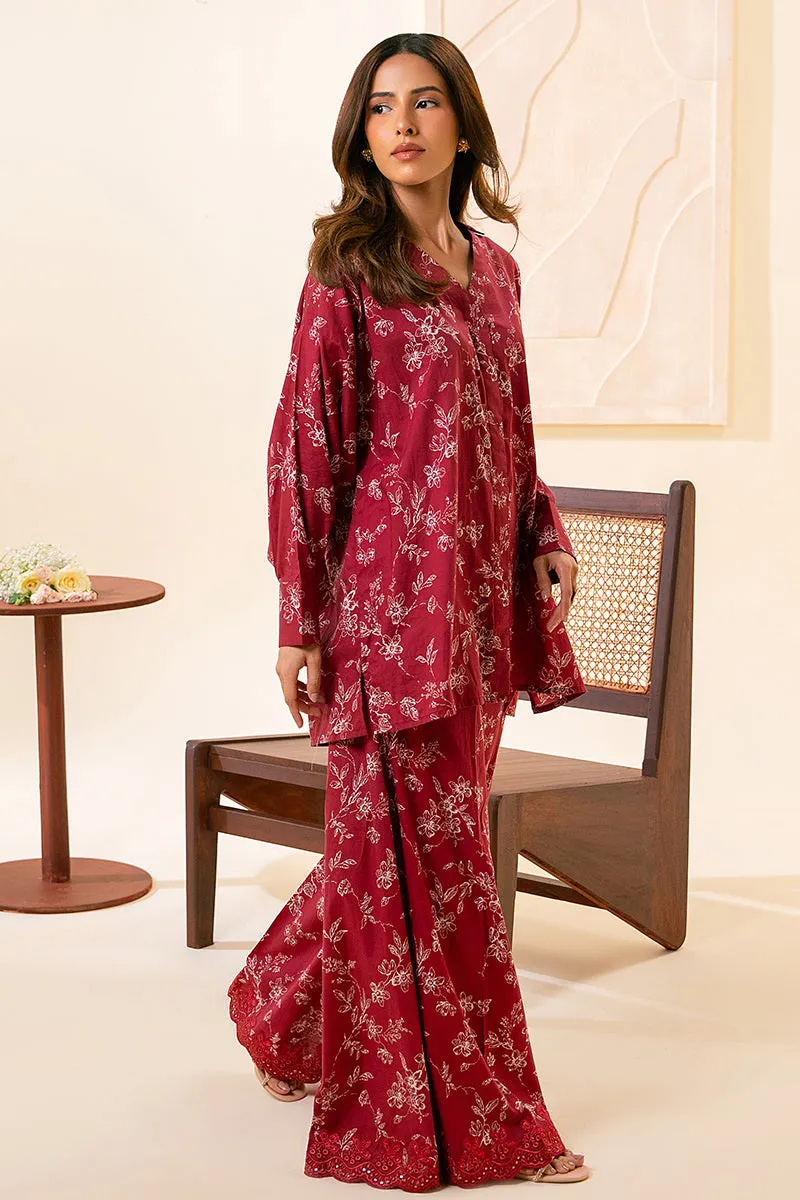 GARNET BLISS-2 PC (SHIRT & TROUSER)