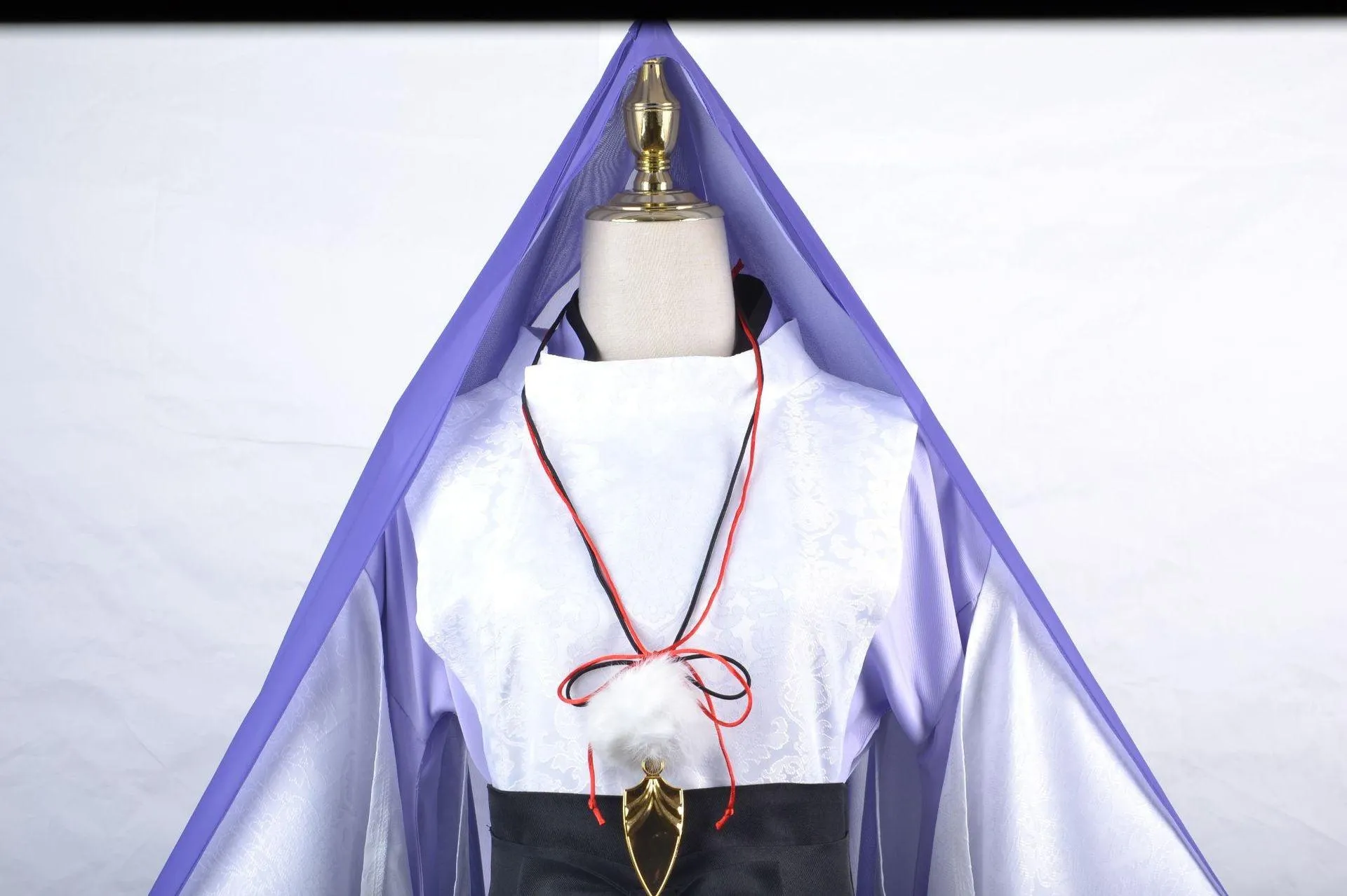 Genshin Impact The Wanderer Young Scaramouche Balladeer Cosplay Costume Kimono Top and Cape with Pants
