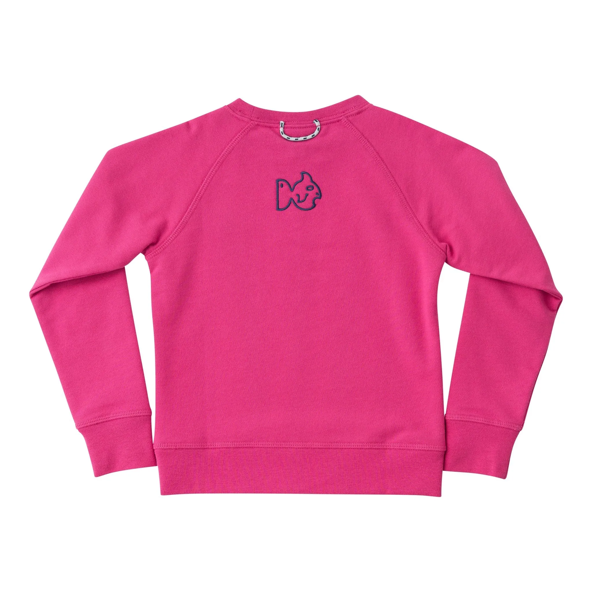 Girls' Crew Control Sweatshirt in Raspberry Rose