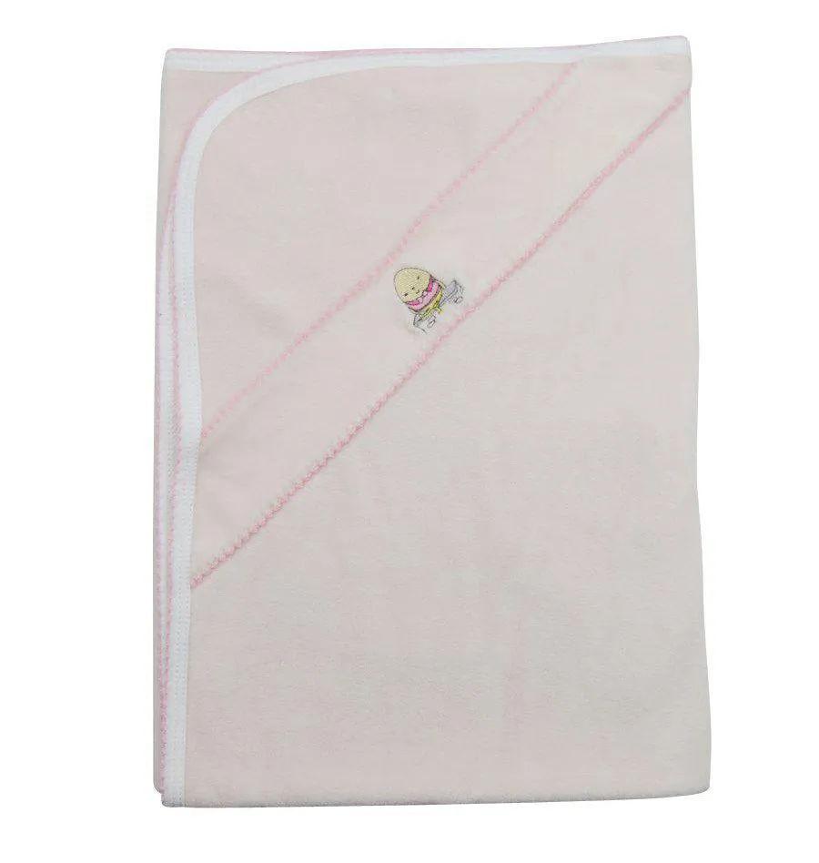 Girl's Humpty Dumpty Velour Bib & Blanket Set