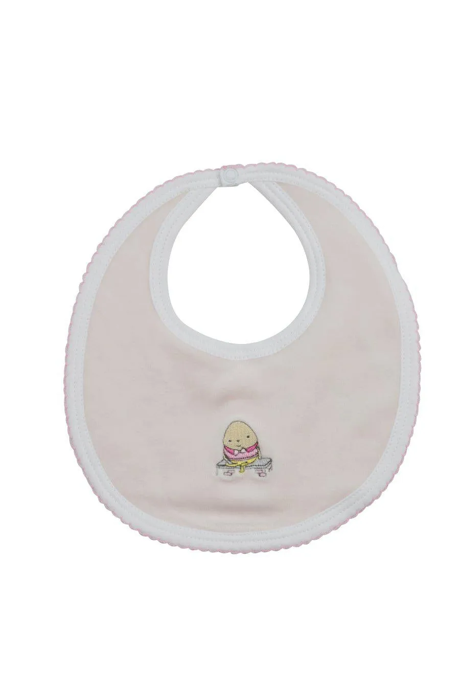 Girl's Humpty Dumpty Velour Bib & Blanket Set