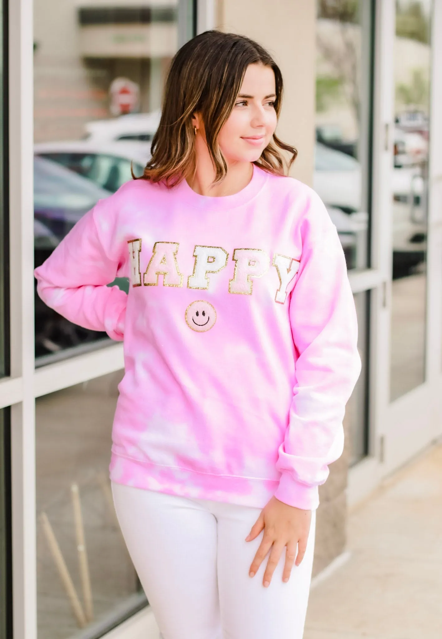Happy Gal Crewneck Sweatshirt