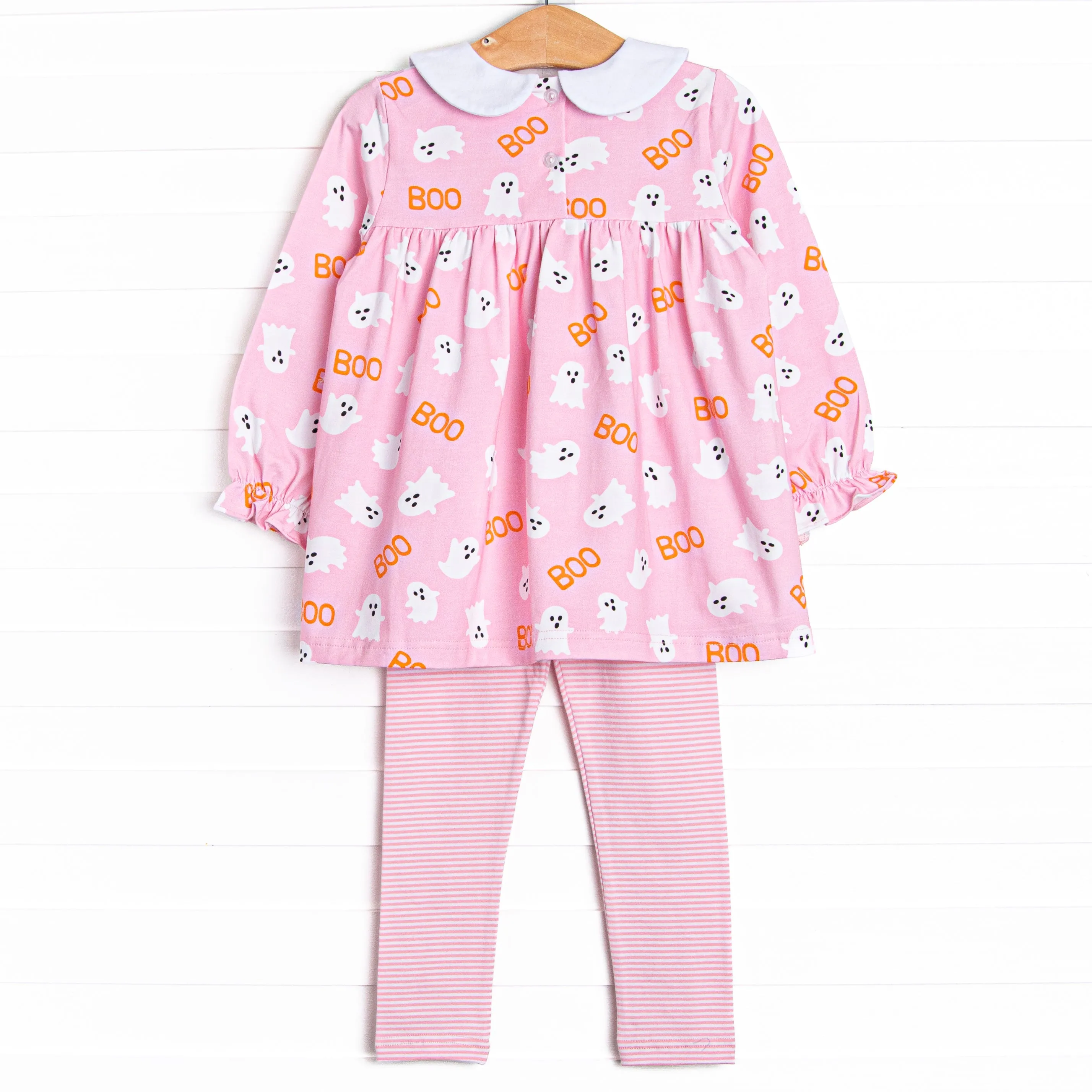 Happy Haunts Legging Set, Pink