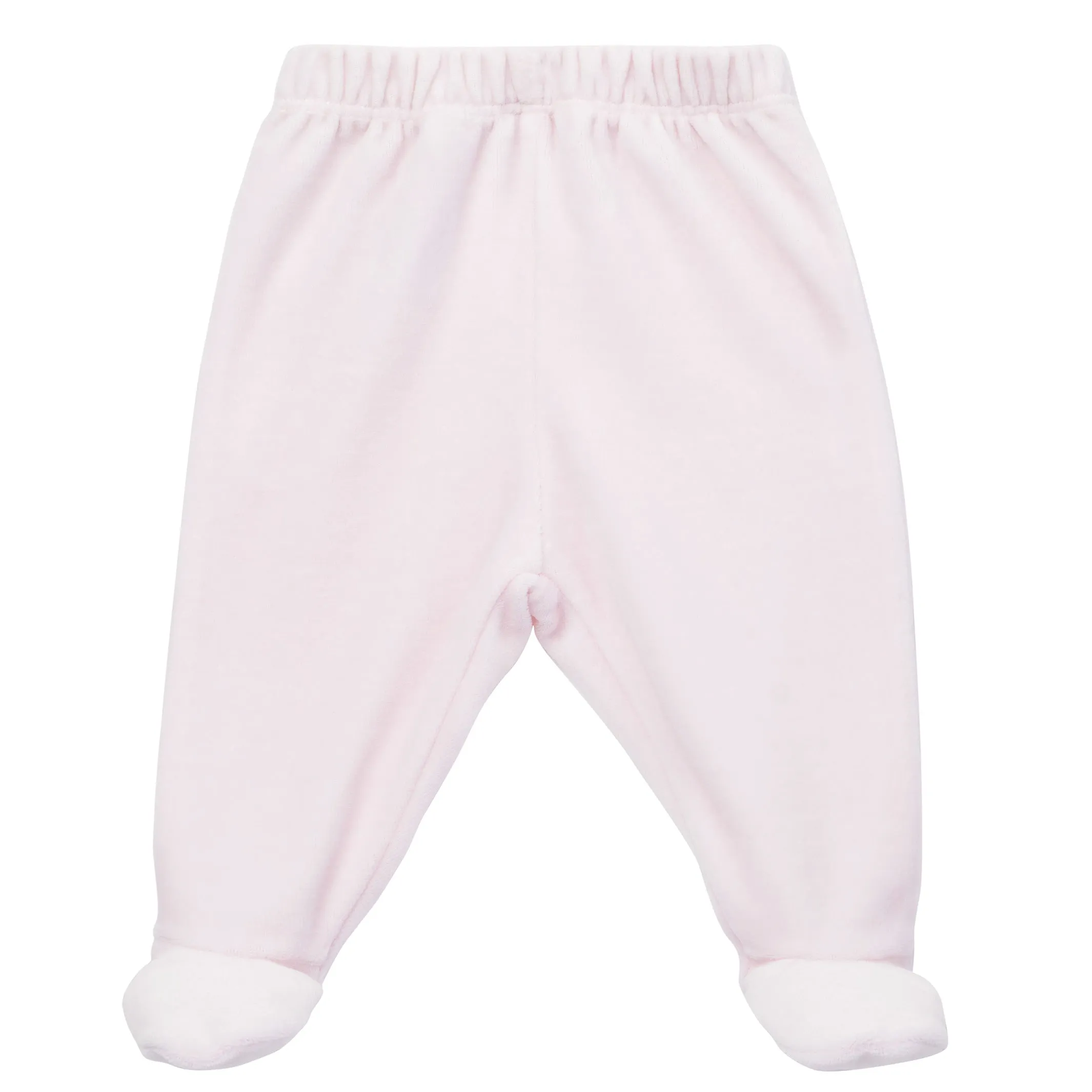 Hazel Velour Bunny Baby Girls Outfit