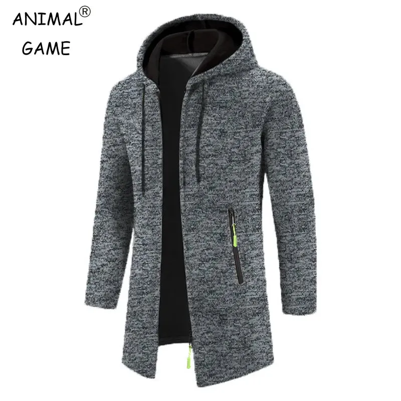 Highneck Hooded Pullover