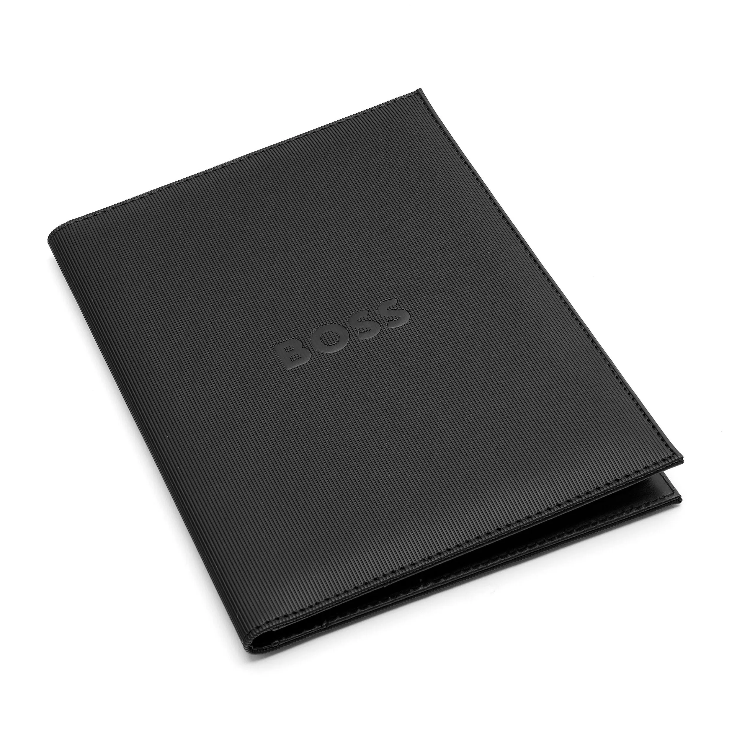 HUGO BOSS HDM409A - Folder A5 Formation Line Black