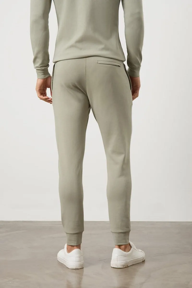 Interlock Sweat Jogger in Smoky Sage