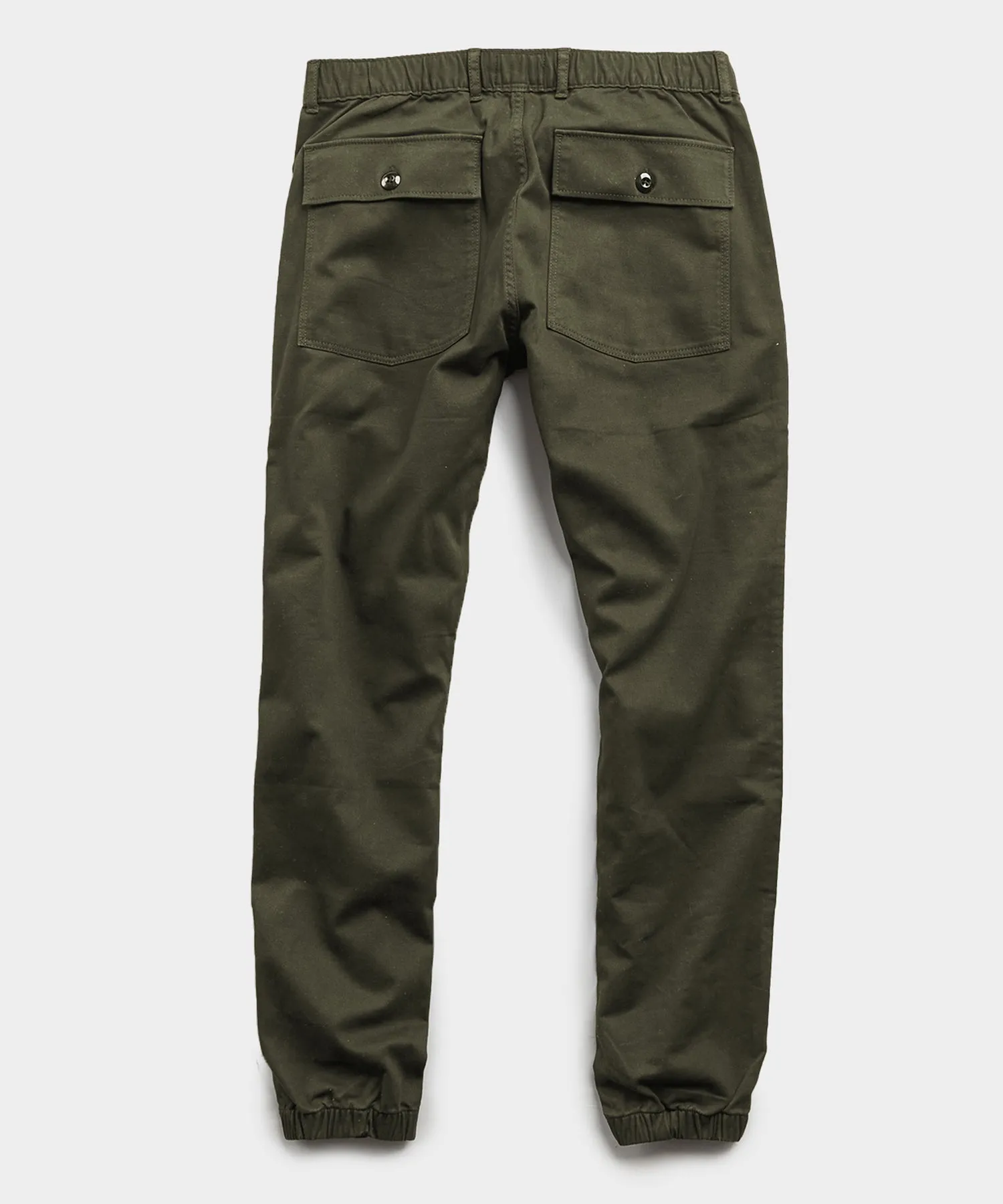 Italian Stretch Drawstring Camp Jogger