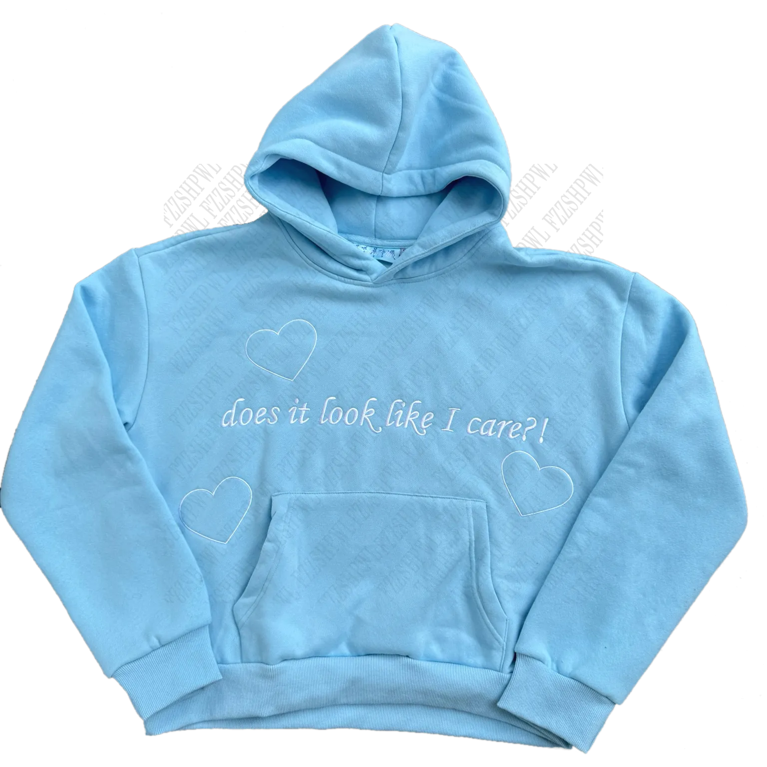 JazzHer Embroidered Letters Solid Color Sweet Cute Hoodie Women's Y2K Style Streetwear Harajuku High Street Casual Pullover Sweatshirt