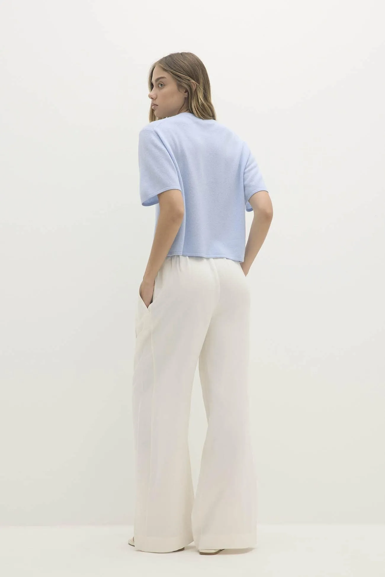 JEAN CASHMERE CREWNECK SWEATER