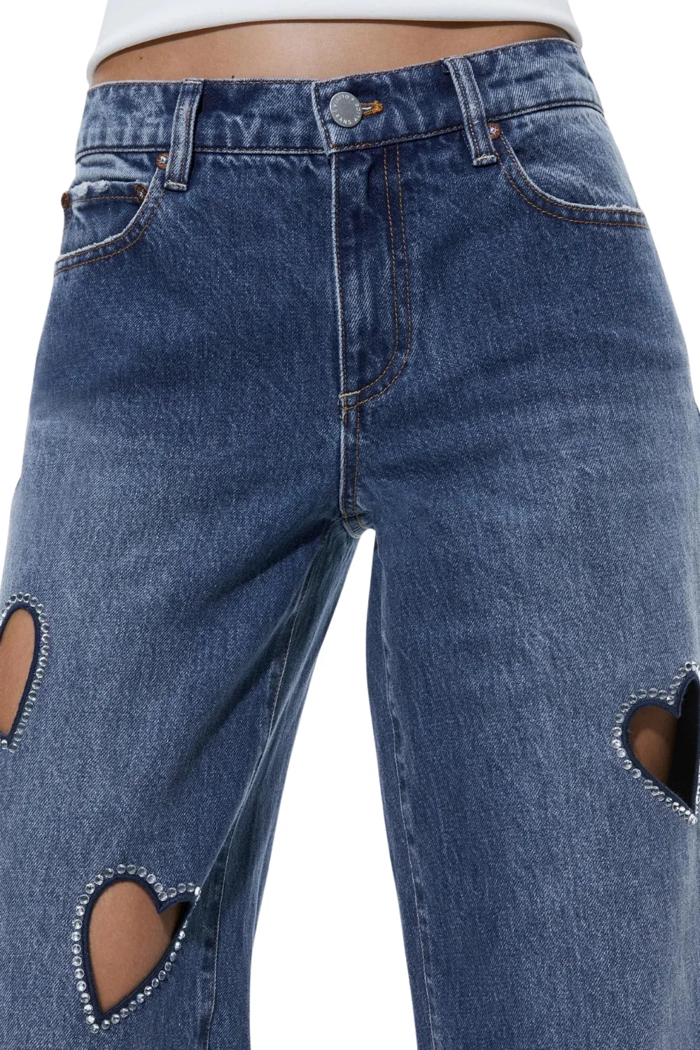 JEANS CAY EMBELLISHED JEAN