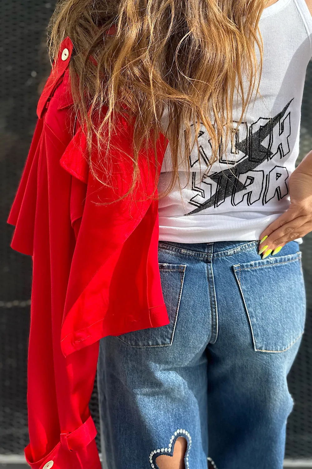 JEANS CAY EMBELLISHED JEAN