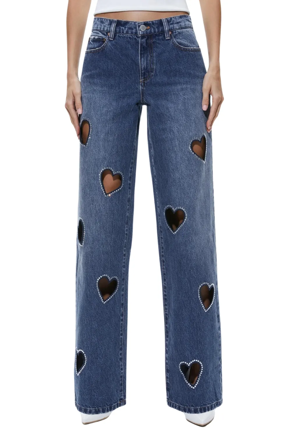 JEANS CAY EMBELLISHED JEAN
