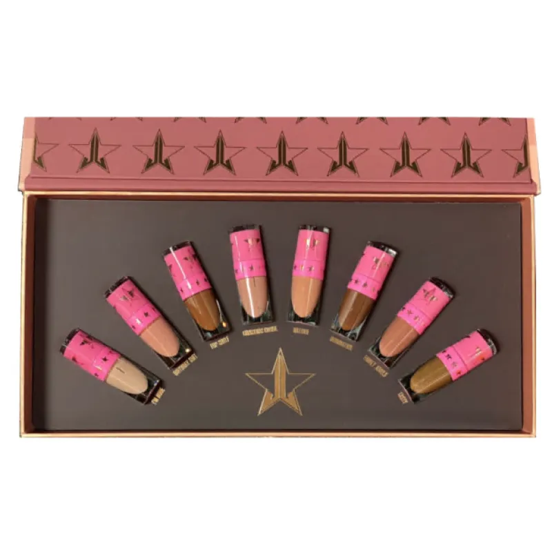 Jeffree Star Cosmetics Mini Velour Liquid lipstick Nudes Bundle - Volume 2