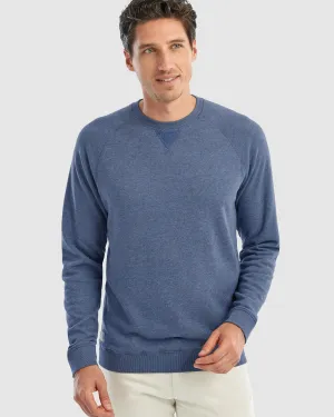 JOHNNIE-O HEATHERED PAMLICO FLEECE SWEATSHIRT - WAKE