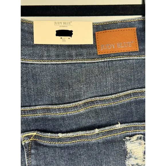 Judy Blue High Rise Destroyed Boyfriend Jeans Women Size 22W