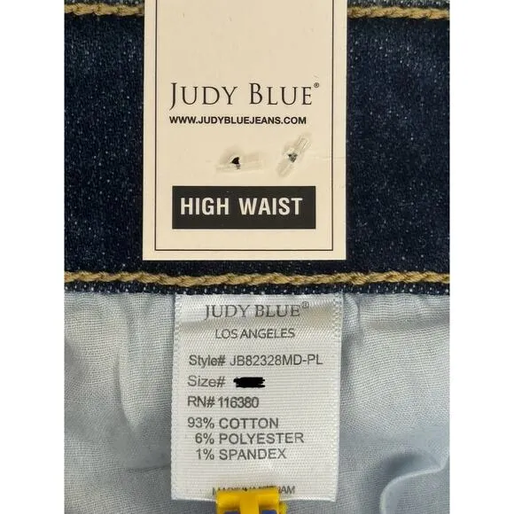 Judy Blue High Rise Destroyed Boyfriend Jeans Women Size 22W