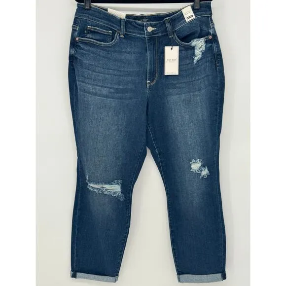 Judy Blue High Rise Destroyed Boyfriend Jeans Women Size 22W