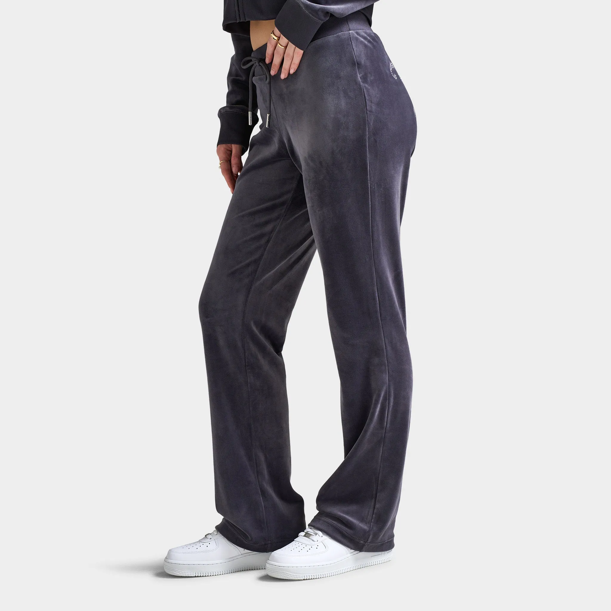 Juicy Couture Women's OG Bling Pants / Titanium