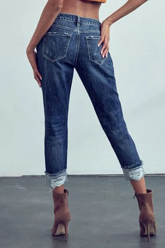 Kan Can High Rise Boyfriend Jean