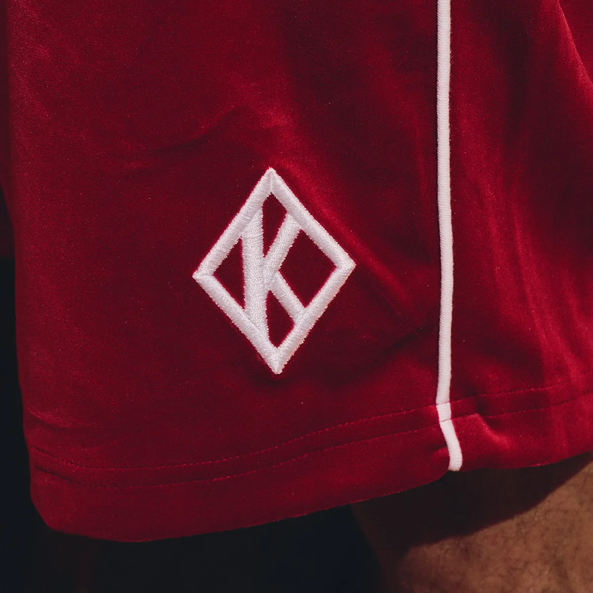 Kappa Alpha Psi Diamond K Retro Velour Shorts - FINAL SALE