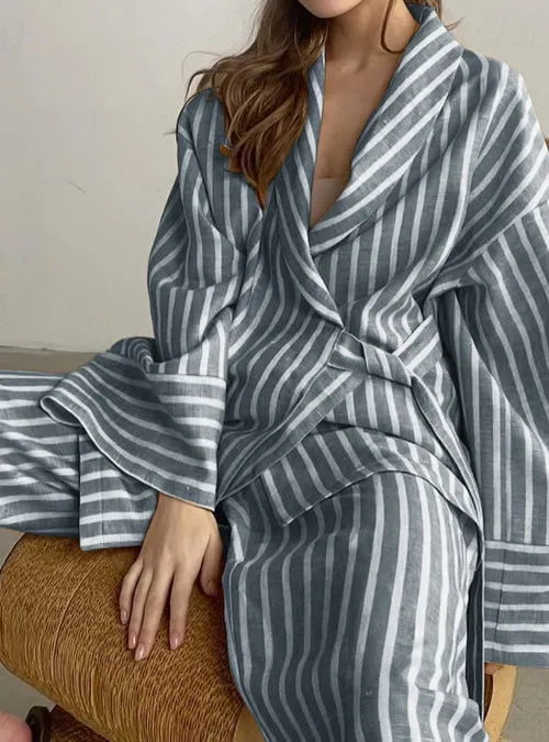 Karylle - Striped Two-Piece Set