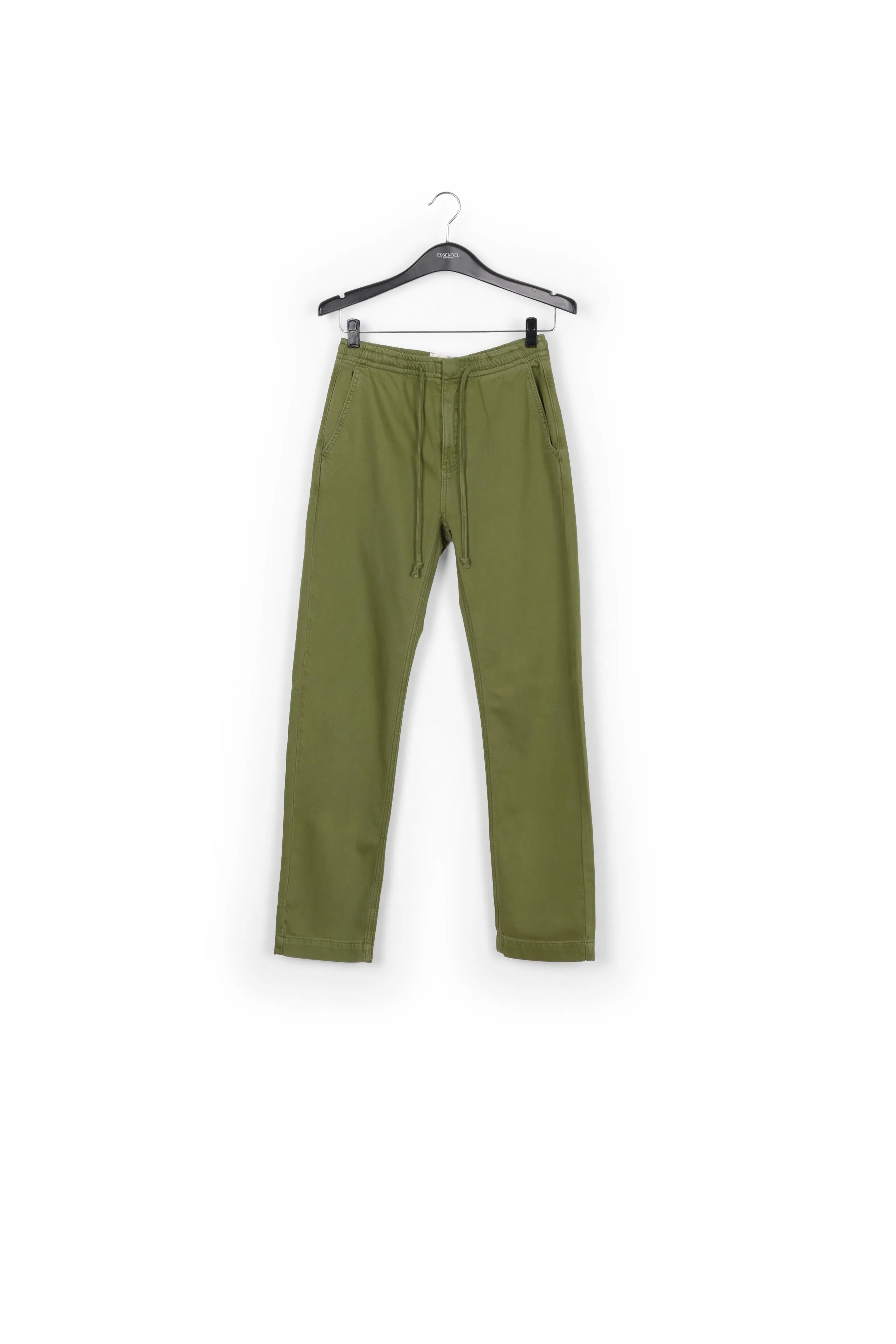 Khaki boyfriend-fit jeans