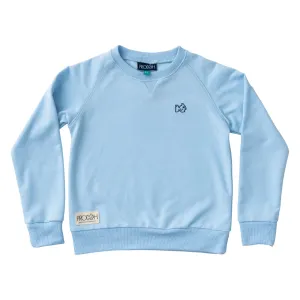 Kids' Crew Control Sweatshirt in Clear Sky Blue