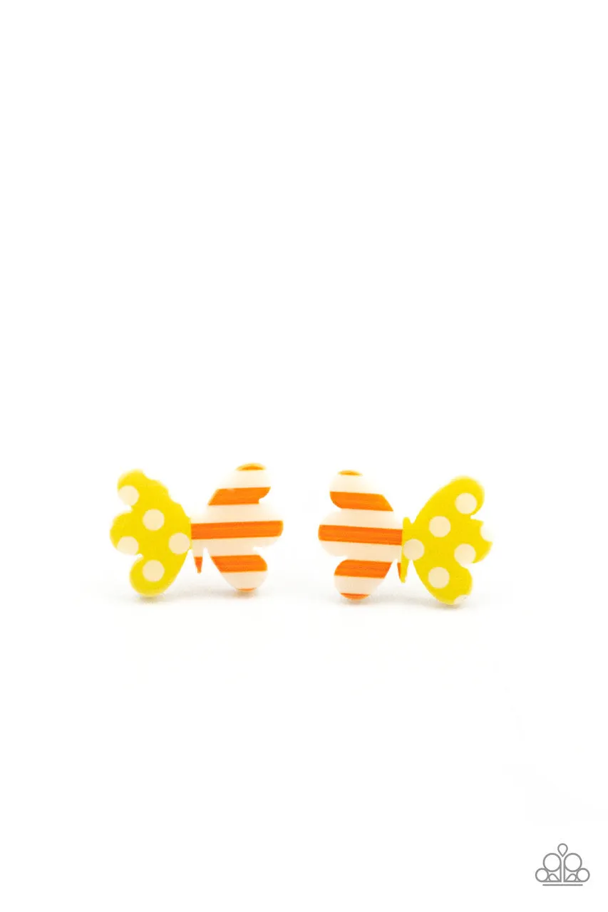 Kids' Starlet Shimmer Butterfly Post Earrings Set