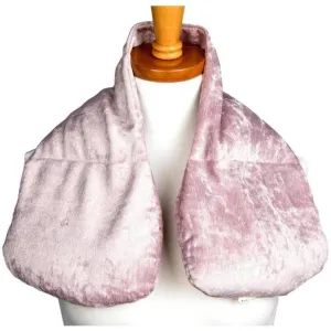 Kozi - D&eacute;collet&eacute; Neck Wrap / Material: Velour / Size: 28"L x 9"W / Color: Blush