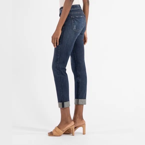 Kut from the Kloth Catherine Boyfriend Jeans 16W (I think these are Catherine)
