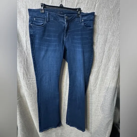 Kut from the Kloth Catherine Boyfriend Jeans 16W (I think these are Catherine)