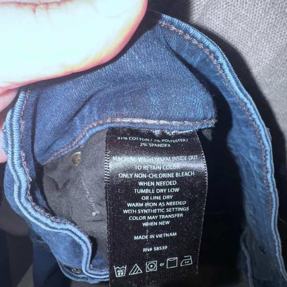 Kut from the Kloth Catherine Boyfriend Jeans 16W (I think these are Catherine)