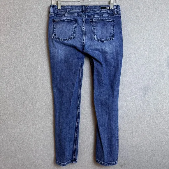 KUT From The Kloth~ Women’s Catherine Boyfriend Distressed Denim‎ Jeans Size 4P