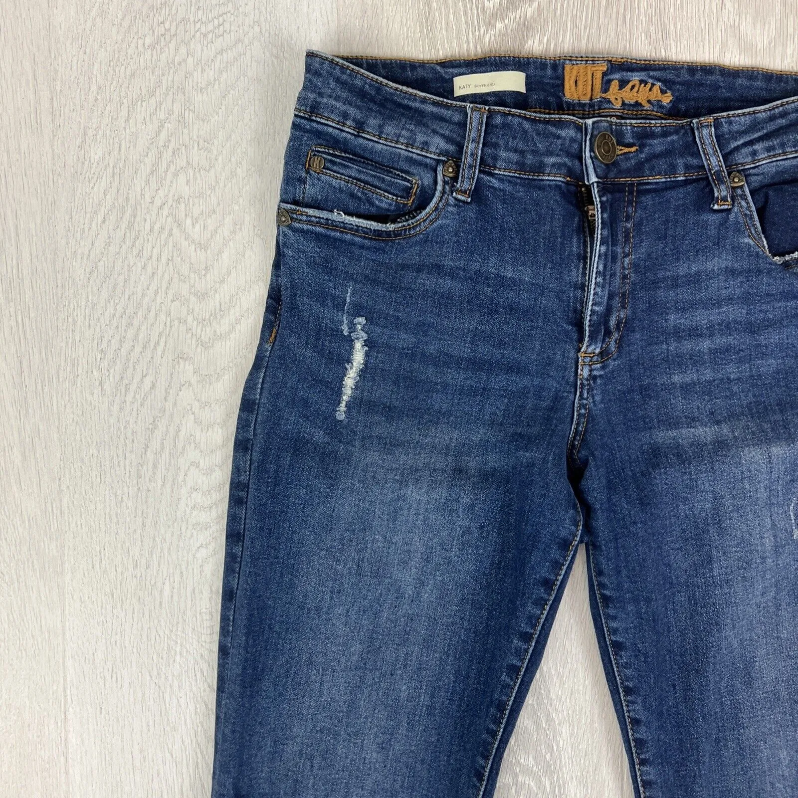 Kut From The Kloth Womens Katy Boyfriend Jeans Size 10