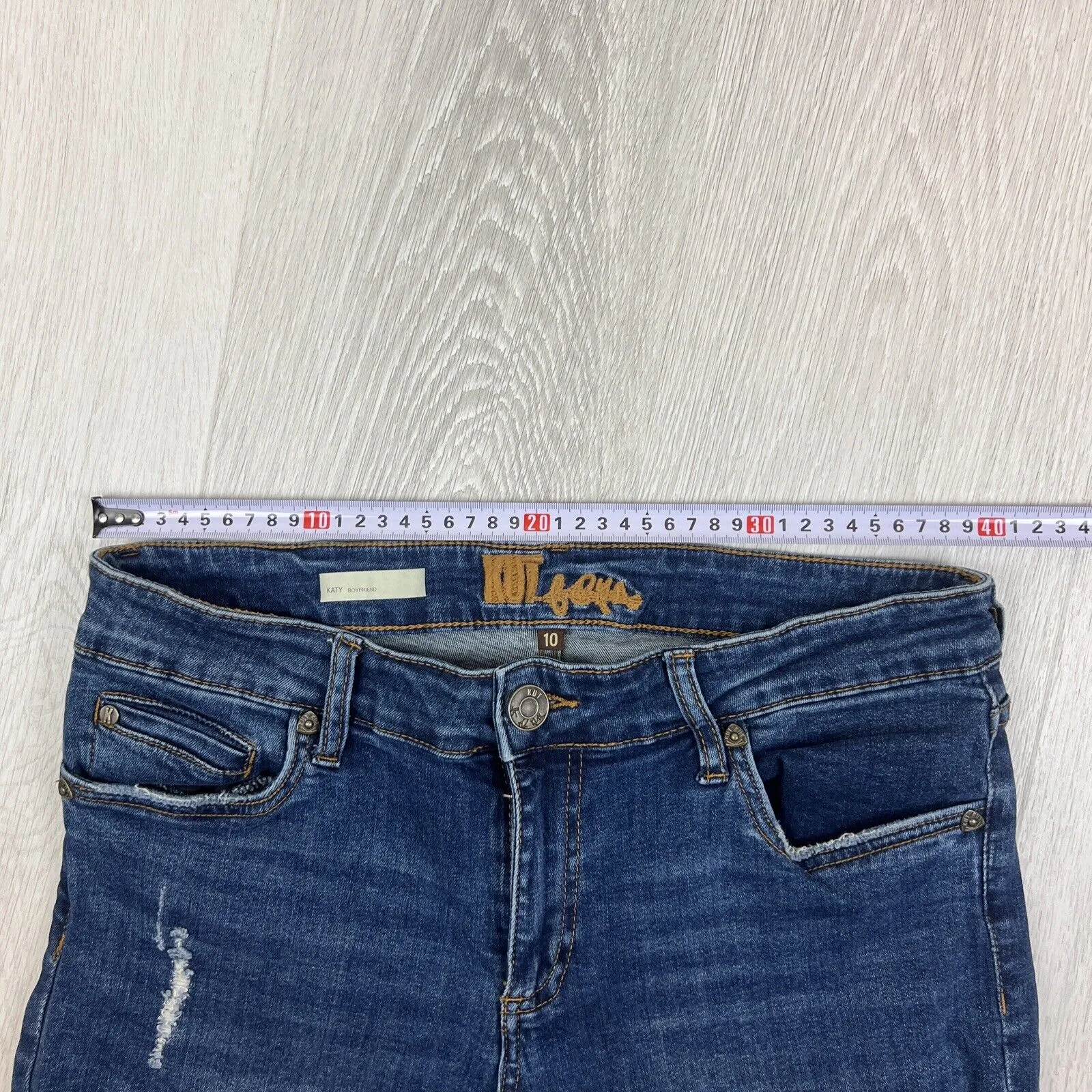 Kut From The Kloth Womens Katy Boyfriend Jeans Size 10