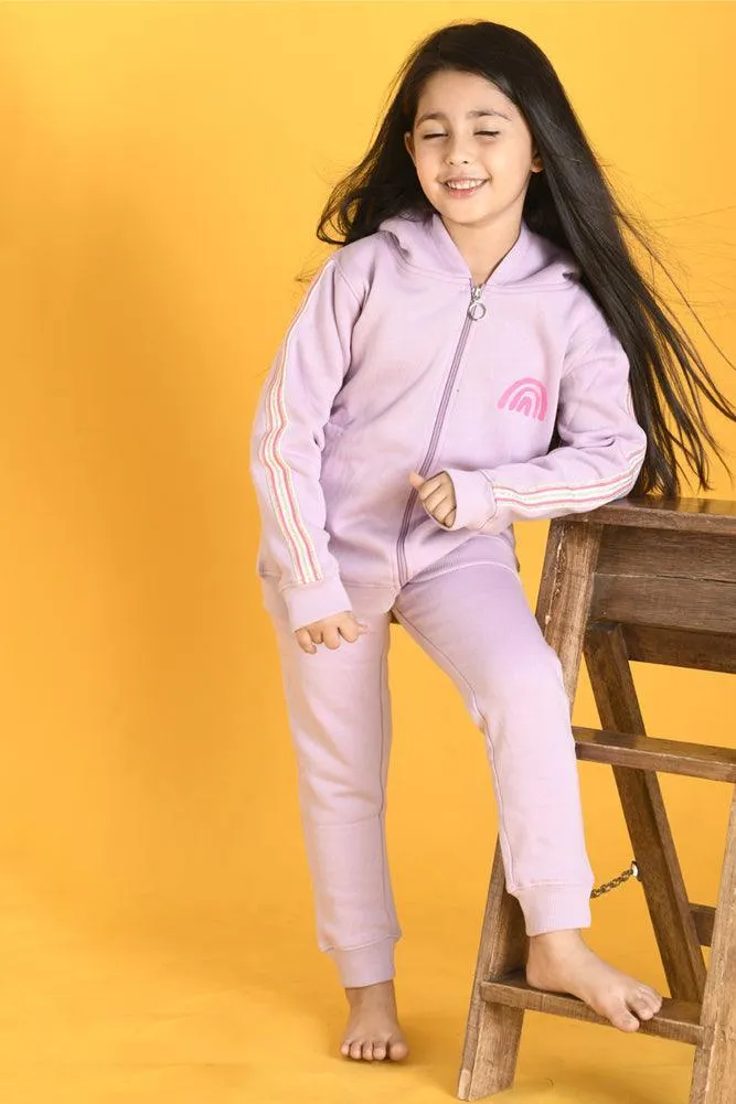 LAVENDER FLEECE JOGGER - PURPLE
