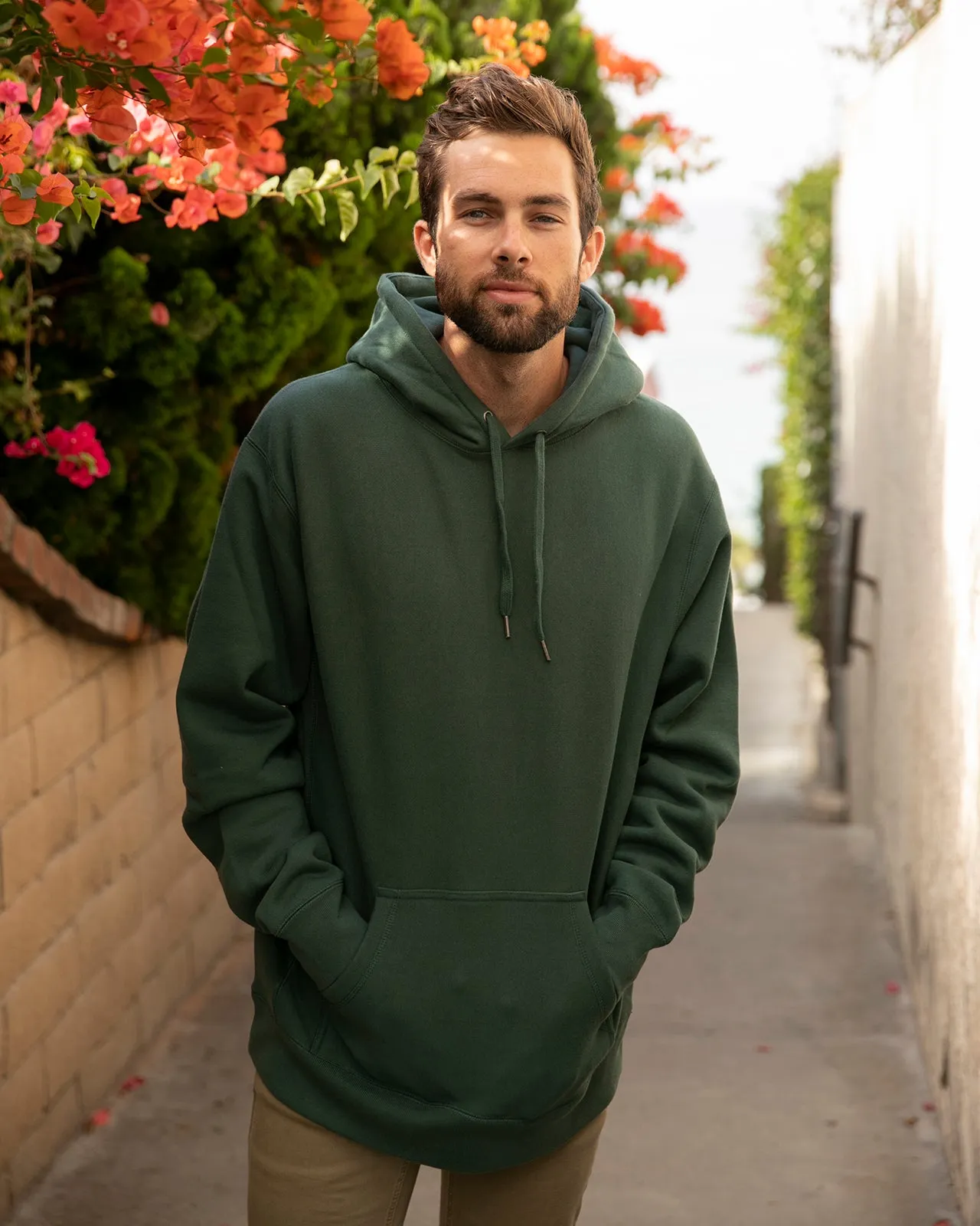 Legend - Men's Premium 450gm Heavyweight Cross-Grain Hoodie