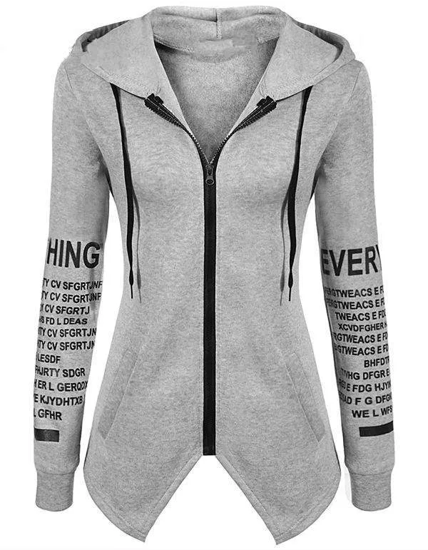 Letter Print Pullover Hoodie